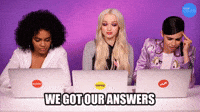 Got Our Answers
