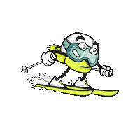 PureBaqueiraSki snow ski pure esqui Sticker