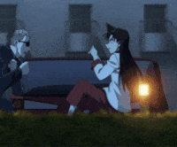 Ran Mouri GIF