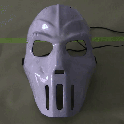 light emitting coating another lumilor lit mask GIF by LumiLor