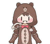 Bear Identity V Sticker by Fluffy the Thunder God 雷神阿毛