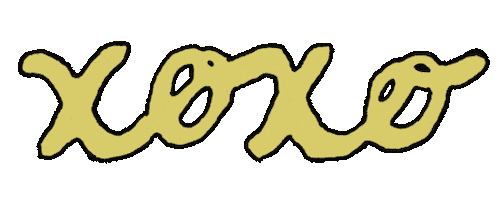 Xoxo Love Sticker by courtney hassmann