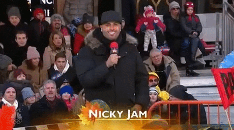 nicky jam GIF by The 91st Annual Macy’s Thanksgiving Day Parade