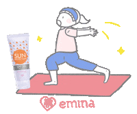 Makeup Yoga Sticker by Emina Cosmetics