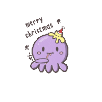 Merry Christmas Party Sticker