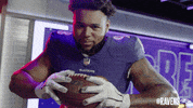 Football Squeezing GIF by Baltimore Ravens