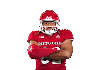 Flex Sticker by Rutgers Football