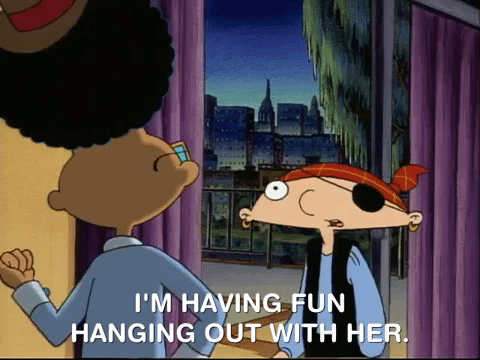 hey arnold nicksplat GIF