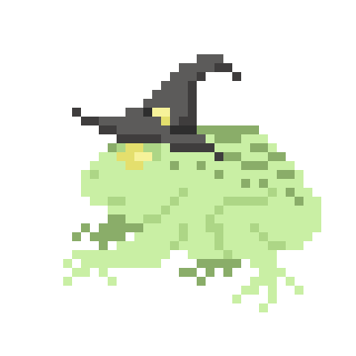 mirazmialis giphyupload halloween witch frog Sticker