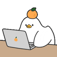 Work Duck Sticker