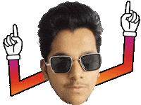 Karmakar Rishav Sticker by BORN ON INSTAGRAM