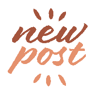 New Post Boho Sticker