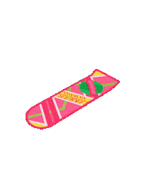 Back To The Future Hoverboard Sticker