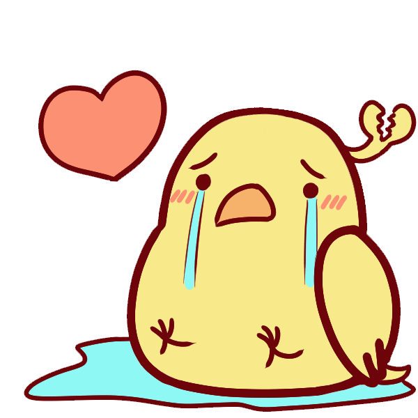 al_x_9 giphyupload sad crying bird Sticker