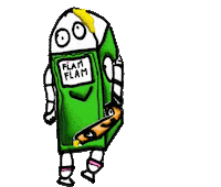 Festival Robot Sticker by Bratiska