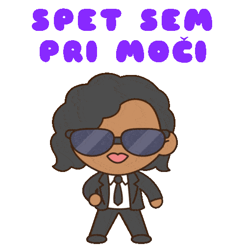 spet sem pri moci Sticker by Men In Black: International