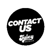 JuicyDetailsuk juicy carcare contact us car cleaning Sticker