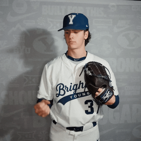 Celebration Byu Baseball GIF by BYU Cougars