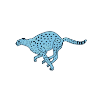 Nft Cheetah Sticker by Digital Pratik