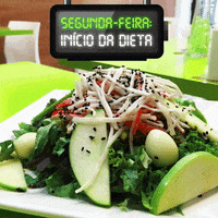 Tapiocadagourmet dieta segunda segunda-feira salada GIF