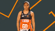 Giants Netball Shrug GIF by GIANTS
