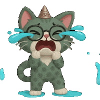 Sad Tears Sticker