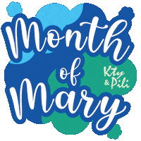Virgenmaria May Sticker by Kty&Pili