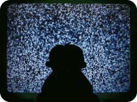 animation zoning out GIF by The Daily Doodles