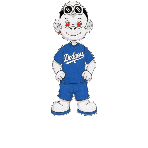 La Dodgers Sticker by Zhot