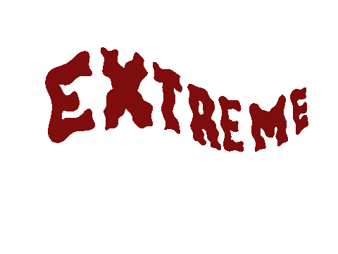 Fun Text Sticker by Extreme Screen Prints