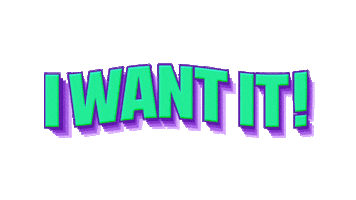 Want It Sticker by CJ ONSTYLE