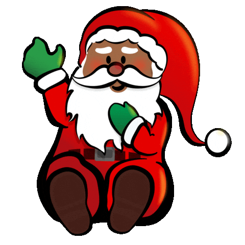 deepbluebarbados giphyupload christmas santa deepbluebarbados Sticker