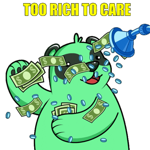 Money Whatever Sticker by SuperVerse