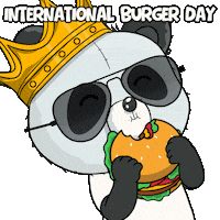 Hungry Nom Nom Sticker by PandaPals