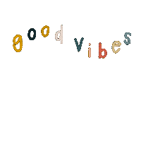Happy Good Vibes Sticker