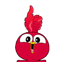 Celebration Thumbs Up Sticker