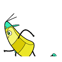 Run Bug Sticker by BabyTV