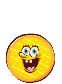 nickelodeonhotels nickelodeon spongebob donut pineapple Sticker