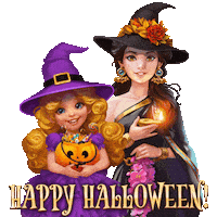 Trick Or Treat Girl Sticker by G5 games