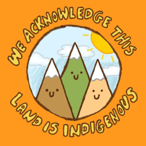 We acknowledge this land is indigenous