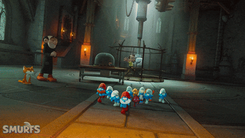 Run Running GIF by Smurfs Movie
