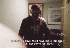 See you tomorrow