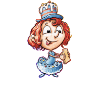 CAPFUN camping vacances capfun gourmande Sticker