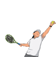 Tennis Sticker by JAGO COFFEE