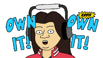 Own It Adult Swim Sticker by Augenblick Studios