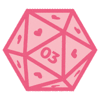 Dice D3 Sticker