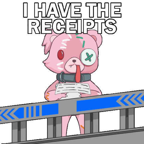 I Have Proof Caught Red Handed Sticker by Masters of Mayhem