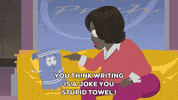 angry oprah GIF by South Park 