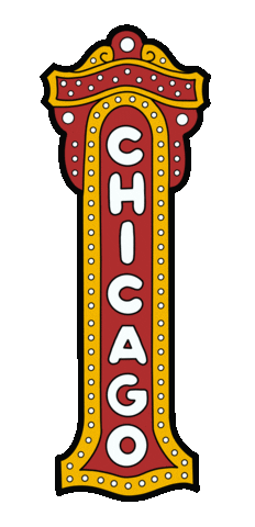 Chicago Theater Show Sticker