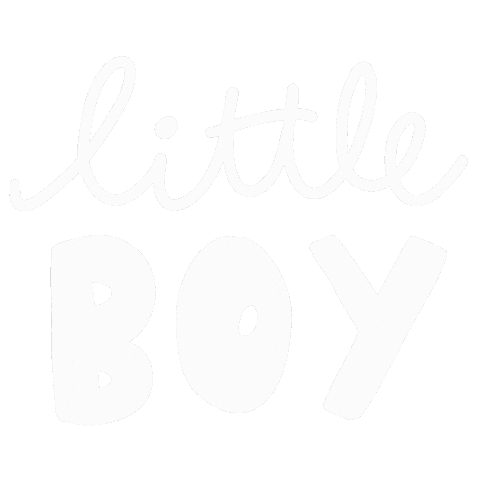 Little Boy Baby Sticker